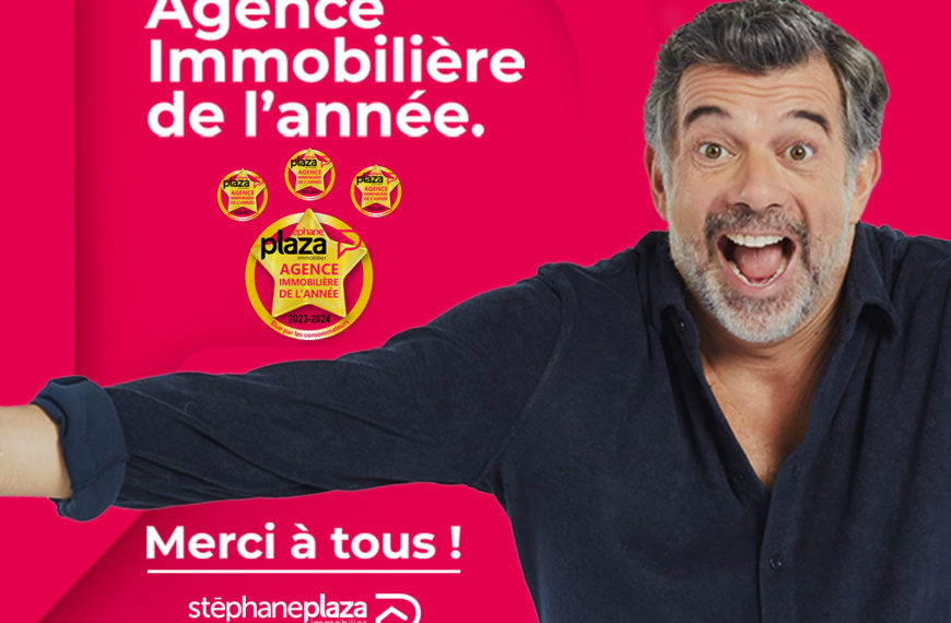 Distingué « Agence immobilière de l’année 2023-2024¹», le réseau Stéphane Plaza Immobilier étoffe une nouvelle fois son palmarès !