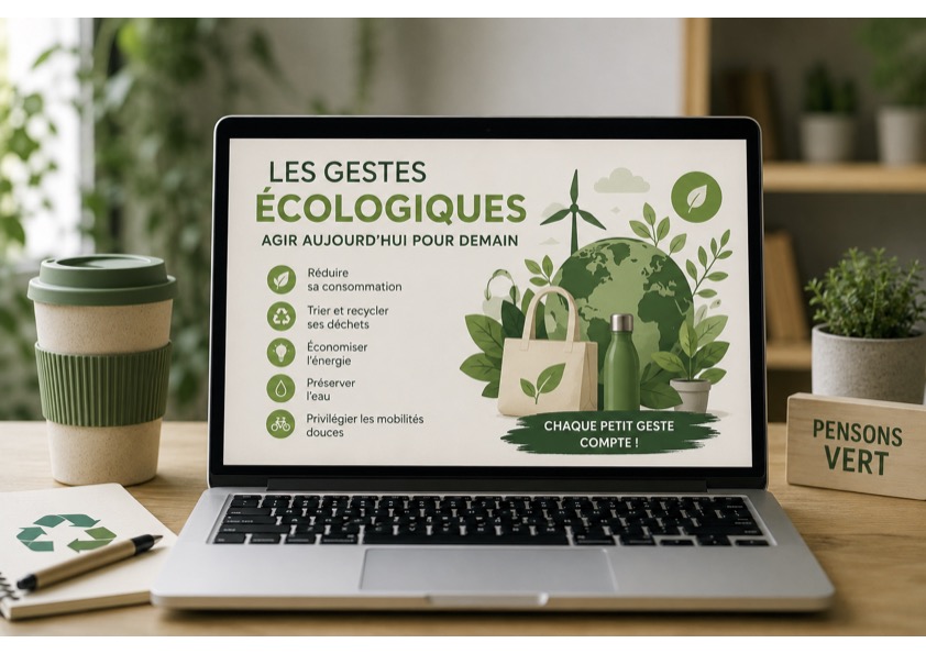 LES GESTES ÉCOLOGIQUES