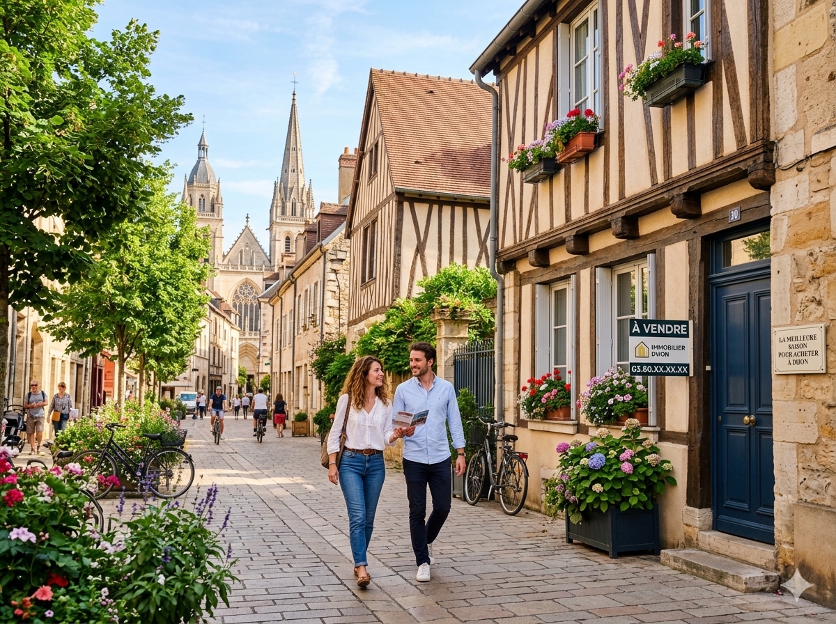 Quelle est la meilleure saison pour vendre un bien immobilier à Dijon ?
