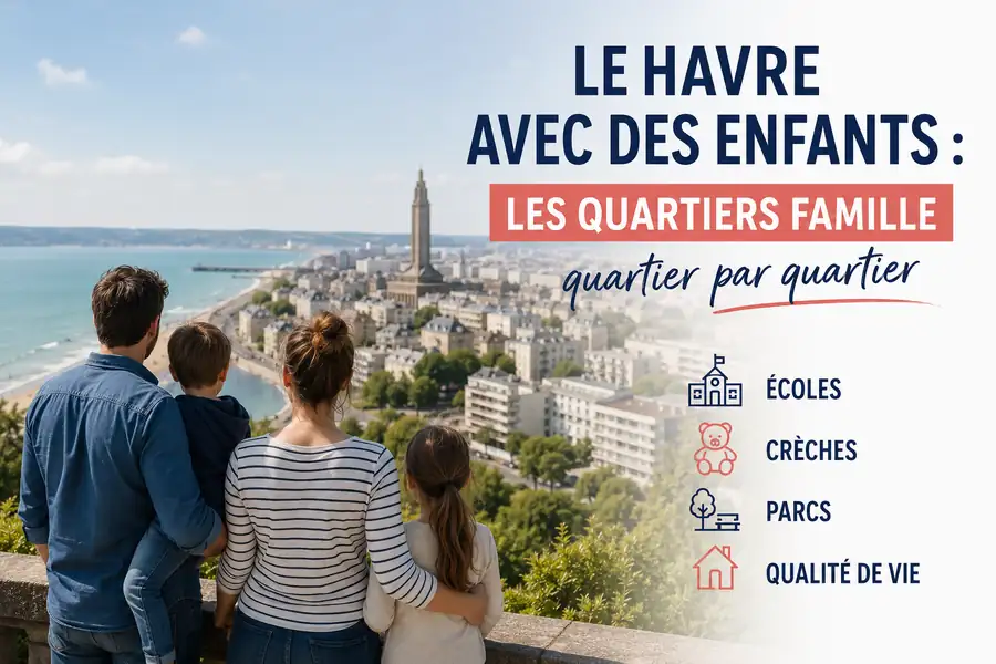 Le Havre avec des enfants : les quartiers famille quartier par quartier