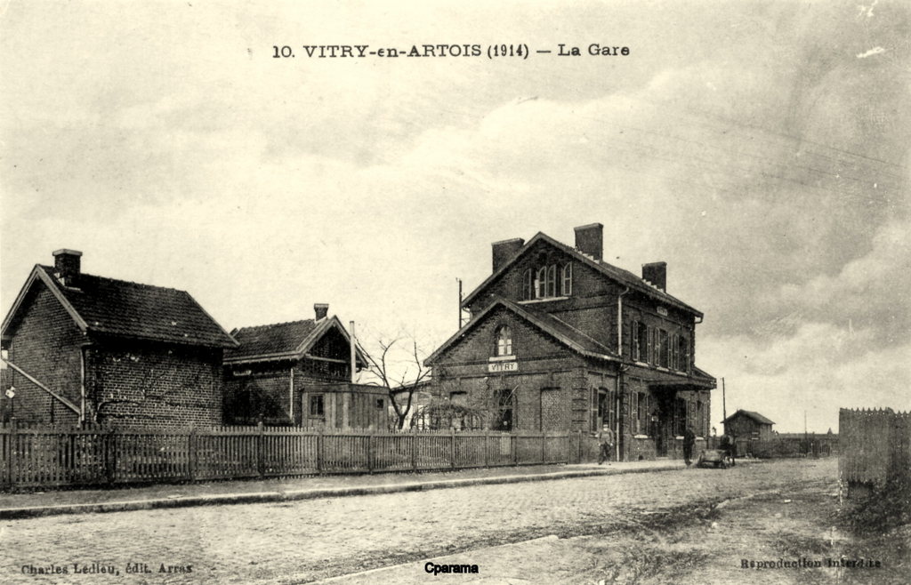 Vitry en Artois - la gare